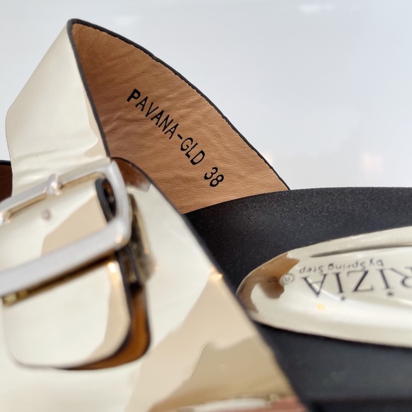 Patrizia by Spring Step Avana Gold Sandals - Picture 6 of 8